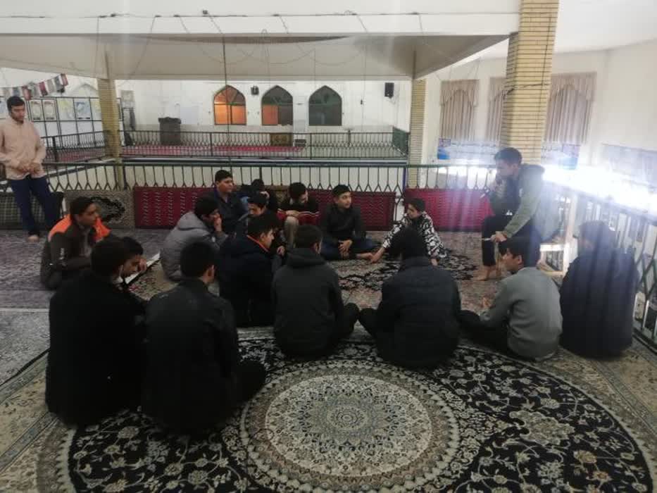 شرکت جوانان و نوجوانان مسجد الغدير شهرستان زاهدان در طرح (مسجد،کانون نشاط)
