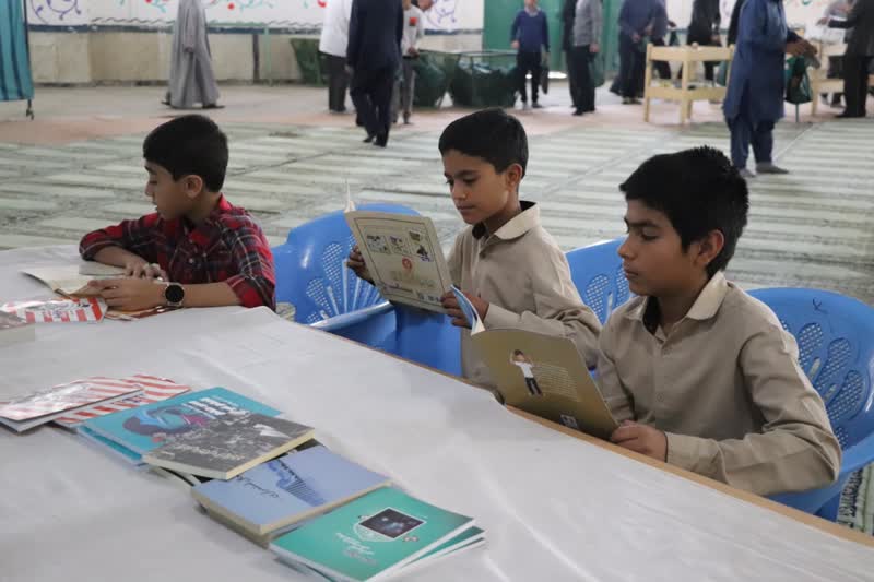 ايستگاه مطالعه ستاد هماهنگي کانون هاي فرهنگي هنري مساجد سيستان و بلوچستان در مصلي قدس زاهدان